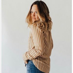 Carly Jean button up blouse